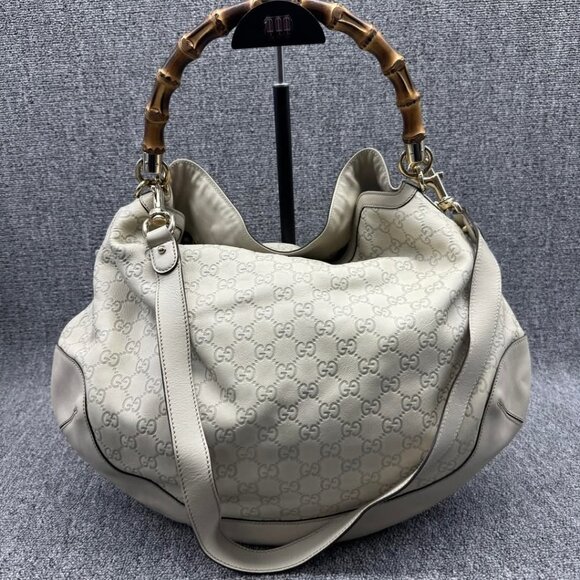 Gucci GG Bamboo Handle Shoulder Bag 450-032425 - Picture 3 of 16